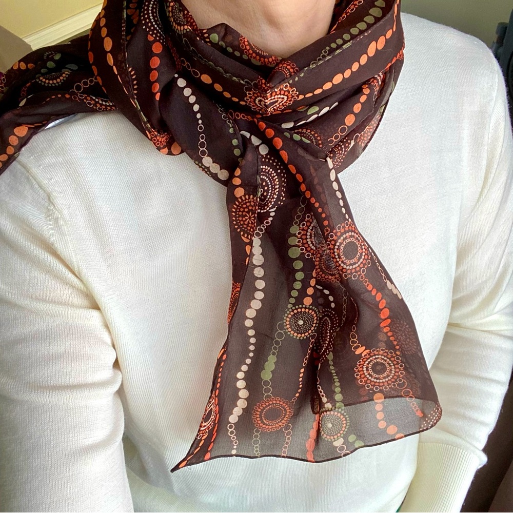 3/$30 mix and match chiffon scarf